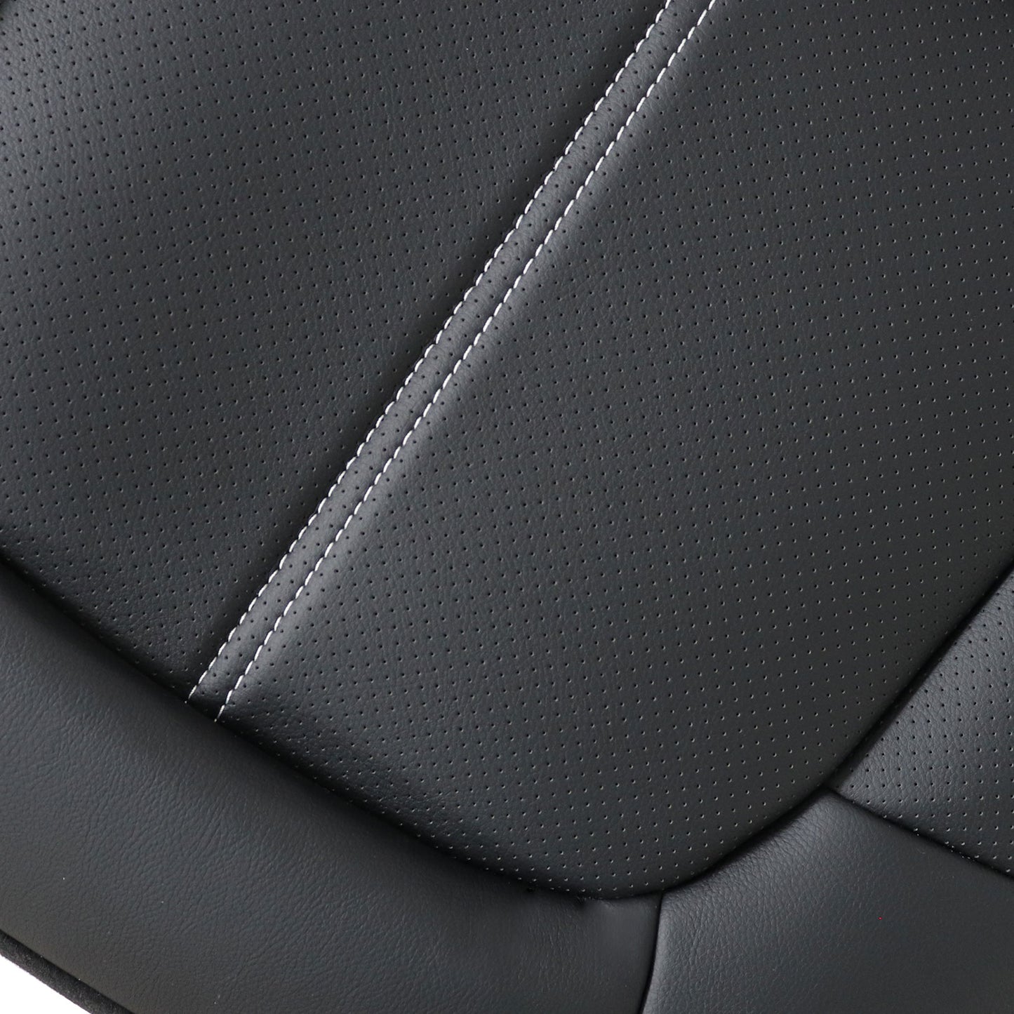 For Porsche Cayenne 958 Platinum Edition 2011-2018 Driver Bottom Seat Cover Blk