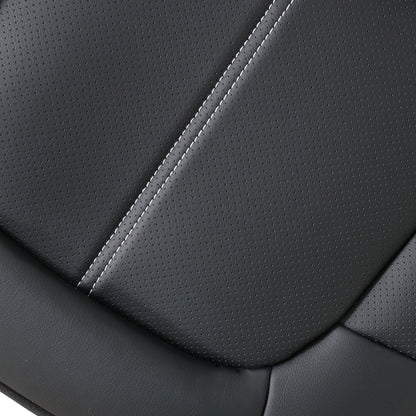 For Porsche Cayenne 958 Platinum Edition 2011-2018 Driver Bottom Seat Cover Blk