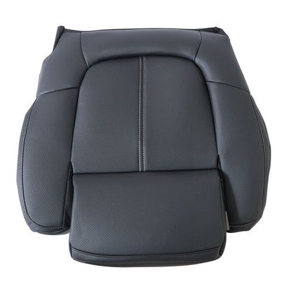 For Porsche Cayenne 958 Platinum Edition 2011-2018 Driver Bottom Seat Cover Blk