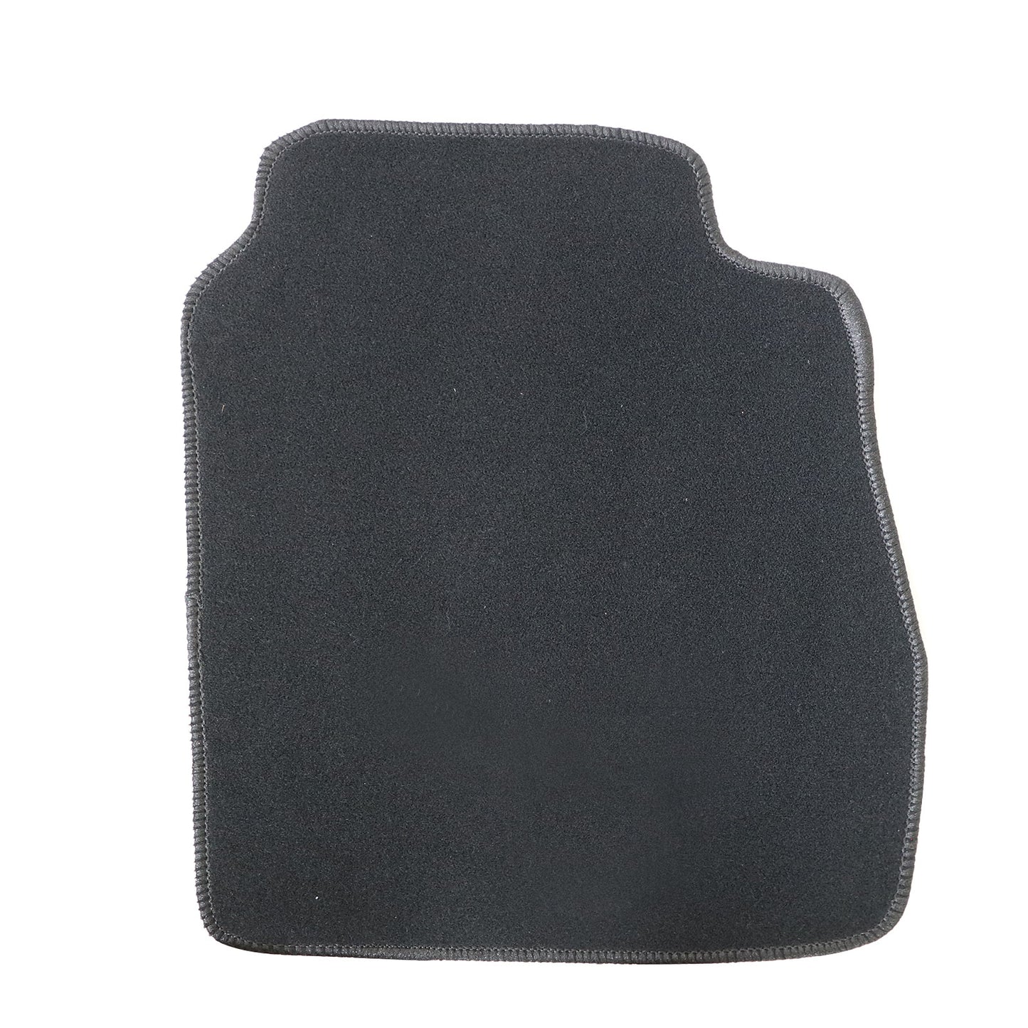 Black Velour Front & Rear Floor Mats Carpet 4Pcs For 2010-2016 Porsche Panamera