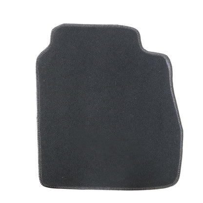 Black Velour Front & Rear Floor Mats Carpet 4Pcs For 2010-2016 Porsche Panamera