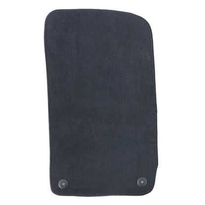 Black Velour Front & Rear Floor Mats Carpet 4Pcs For 2010-2016 Porsche Panamera