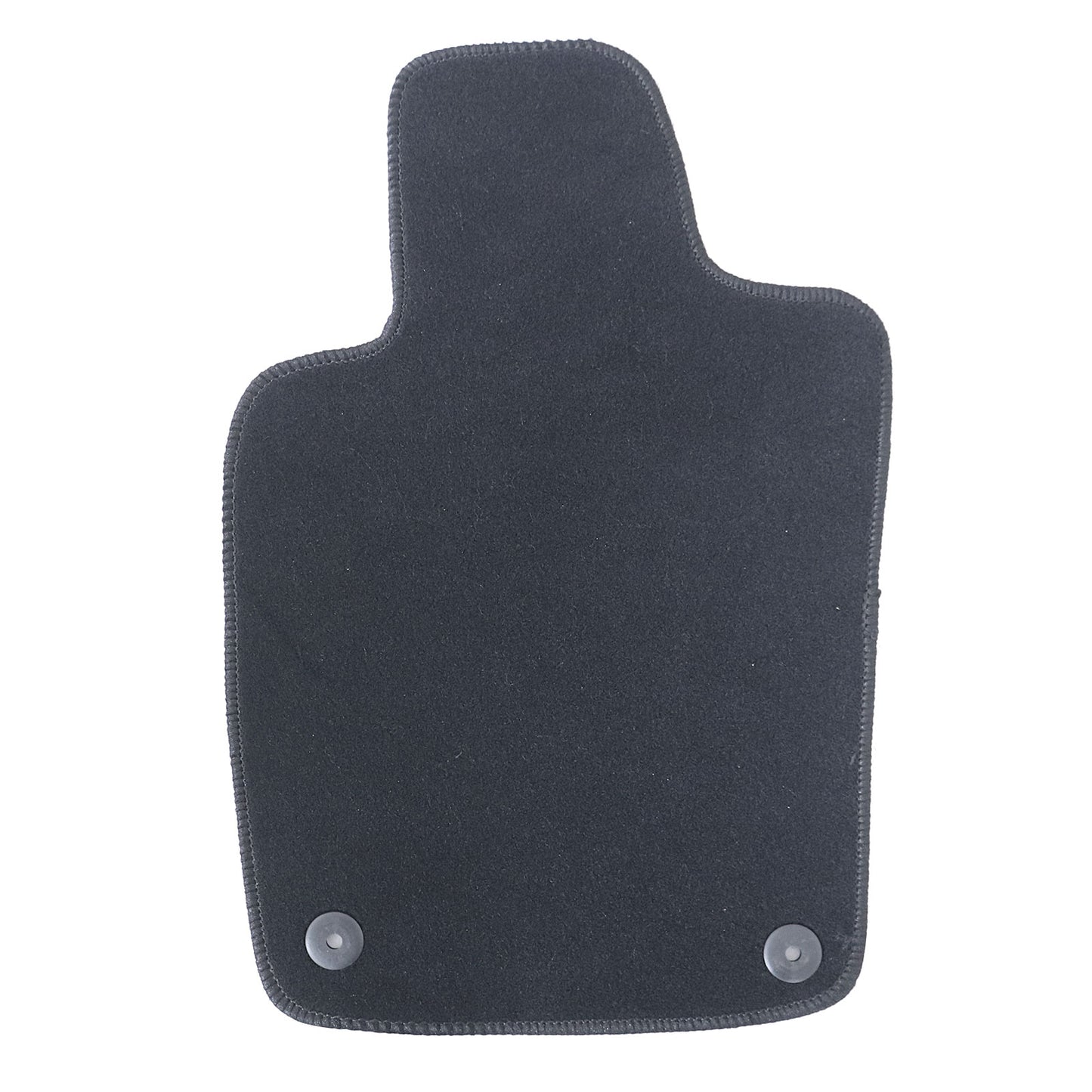 Black Velour Front & Rear Floor Mats Carpet 4Pcs For 2010-2016 Porsche Panamera