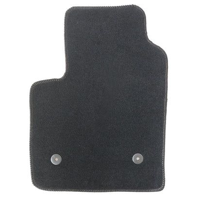 New For 2019-2025 Cadillac XT4 Front & Rear Velour Floor Mats Carpet Black 4PCS