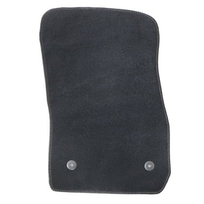 New For 2019-2025 Cadillac XT4 Front & Rear Velour Floor Mats Carpet Black 4PCS