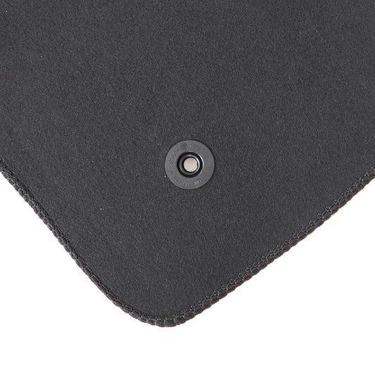 New For 2019-2025 Cadillac XT4 Front & Rear Velour Floor Mats Carpet Black 4PCS