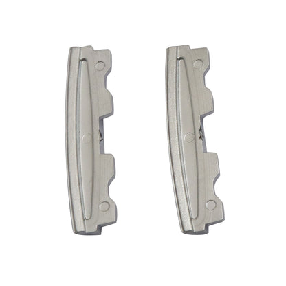 2Pcs For BMW X5 X6 F15 F16 Front AC Air Vent Outlet Tab Clip Chrome Plated Trims
