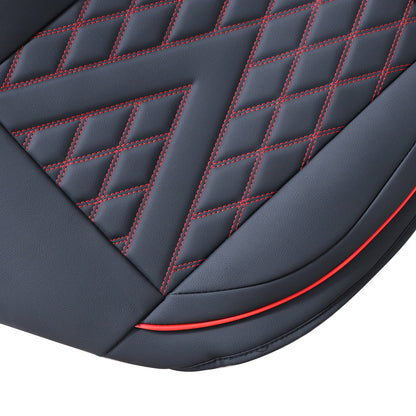 Fit For Infiniti M35 G35 G37 Full Set Car 5-Seat Covers Leather Front + Rear Pad