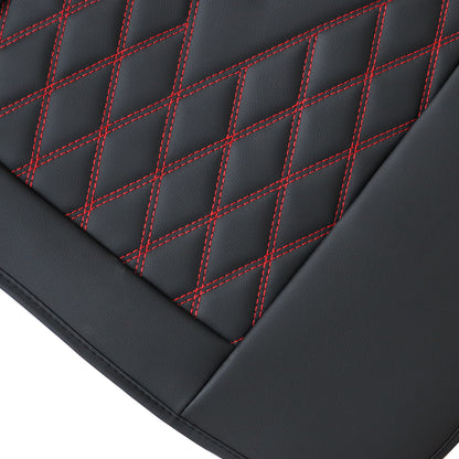 Fit For Infiniti M35 G35 G37 Full Set Car 5-Seat Covers Leather Front + Rear Pad