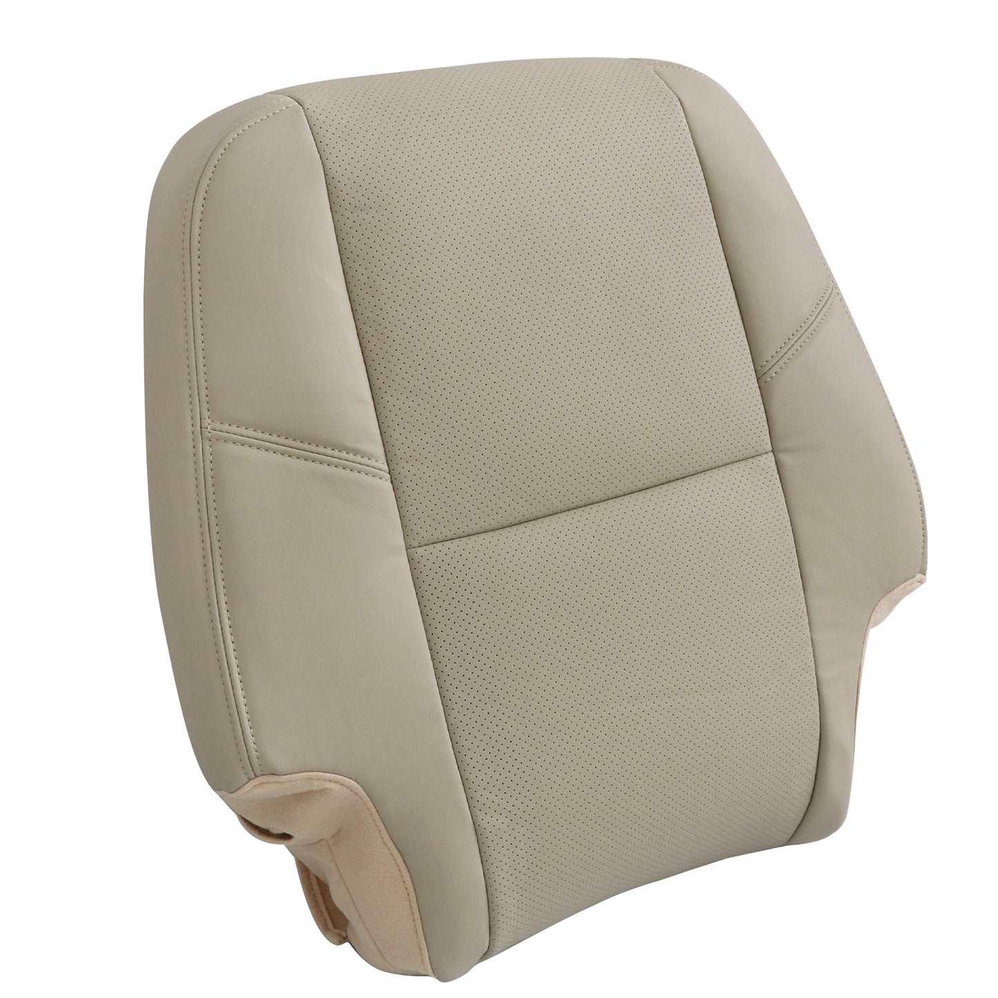 2nd Row Passenger Top A/C Seat Cover Tan For 2007 2008 Cadillac Escalade ESV EXT