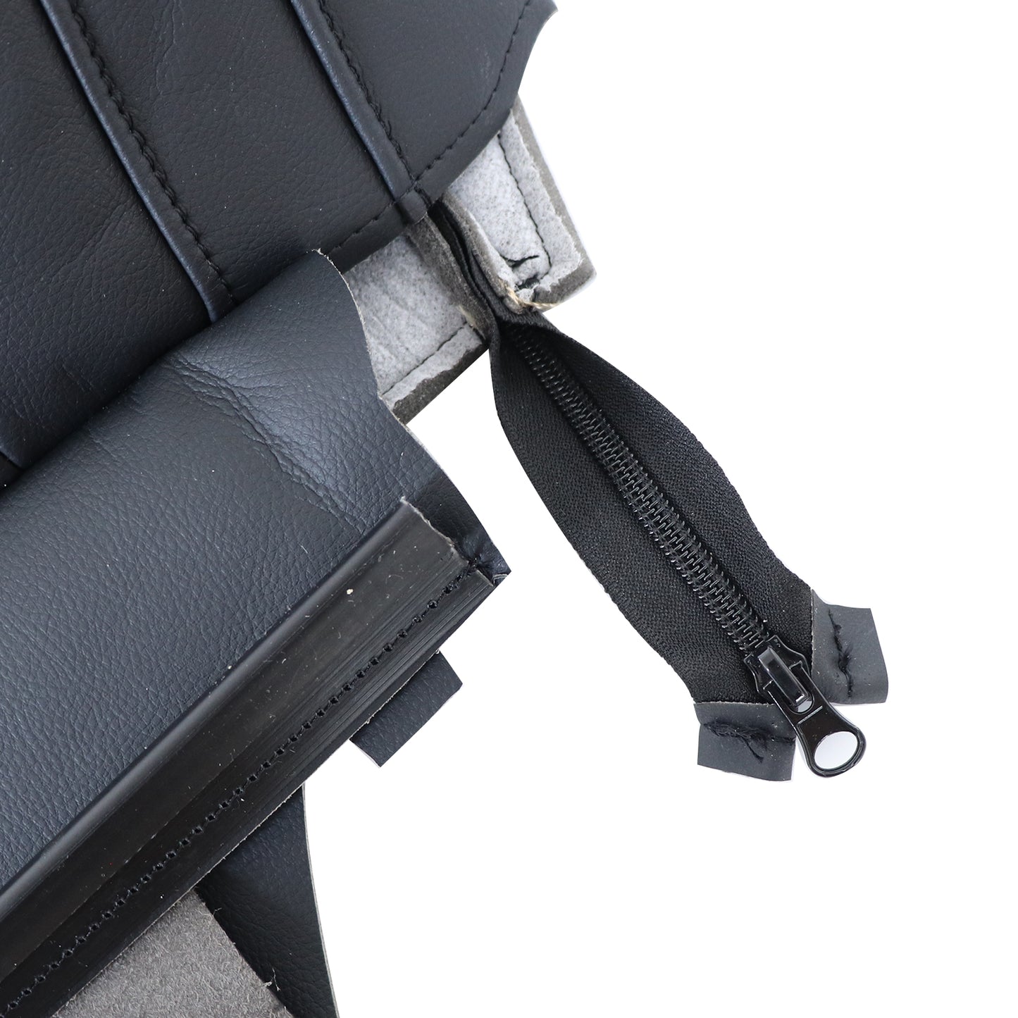 For 2015-2022 Chevy Colorado & GMC Canyon Left Driver Lean Back Seat Cover Black