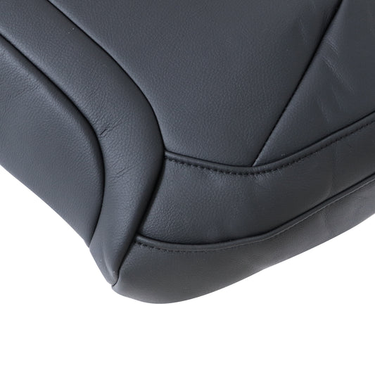 For 2015-2022 Chevy Colorado & GMC Canyon Left Driver Lean Back Seat Cover Black