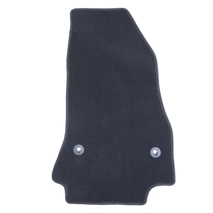 New For 2014-2020 FIAT 500L Front & Rear Velour Floor Mats Carpet Black 4PCS