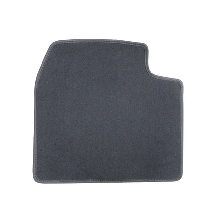 New For 2014-2020 FIAT 500L Front & Rear Velour Floor Mats Carpet Black 4PCS
