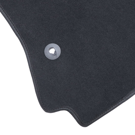 New For 2014-2020 FIAT 500L Front & Rear Velour Floor Mats Carpet Black 4PCS