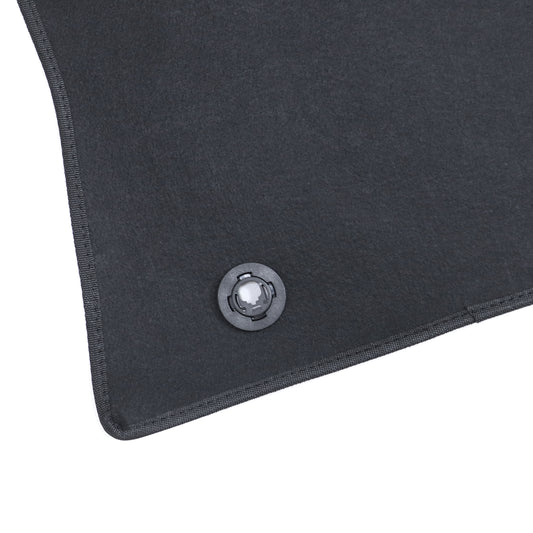 New For 2011-2017 Nissan Juke Front & Rear Velour Floor Mats Carpet Black 4PCS