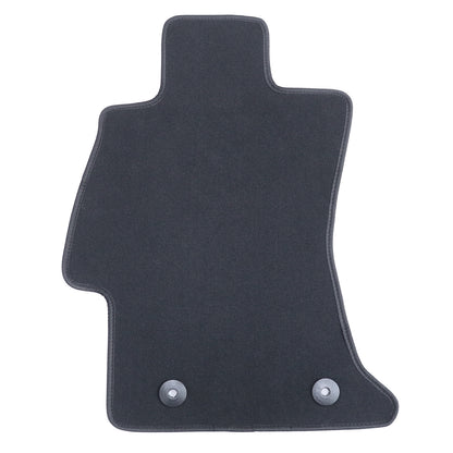 Fits Subaru WRX Impreza Crosstrek 2019 2020 2021 Floor Mats Carpet Velour Black