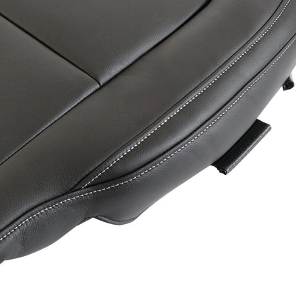 For 2015-2022 Chevy Colorado & GMC Canyon Left Driver Bottom Seat Cover Black
