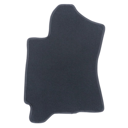 Fits 2010-2014 Subaru Tribeca Front & Rear Velour Floor Mats Carpet Black 4PCS