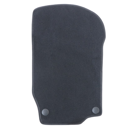 For 2007-2012 Mercedes GL Class Front & Rear Velour Floor Mats Carpet Black 5PCS