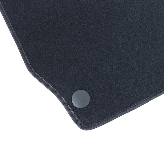 For 2007-2012 Mercedes GL Class Front & Rear Velour Floor Mats Carpet Black 5PCS