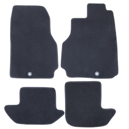 For 2009-2021 Nissan GT-R Front & 2nd Row Velour Floor Mats Carpet All-Weather