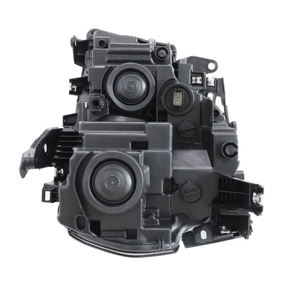 For 2019-2024 Ram 2500 3500 Driver Left w/Bulb Halogen Headlight Black Bezel
