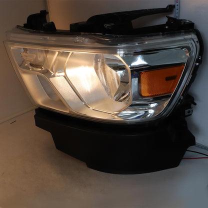 Driver For 2019-2024 Dodge RAM 1500 Chrome Trim Halogen Headlight 68316087AJ