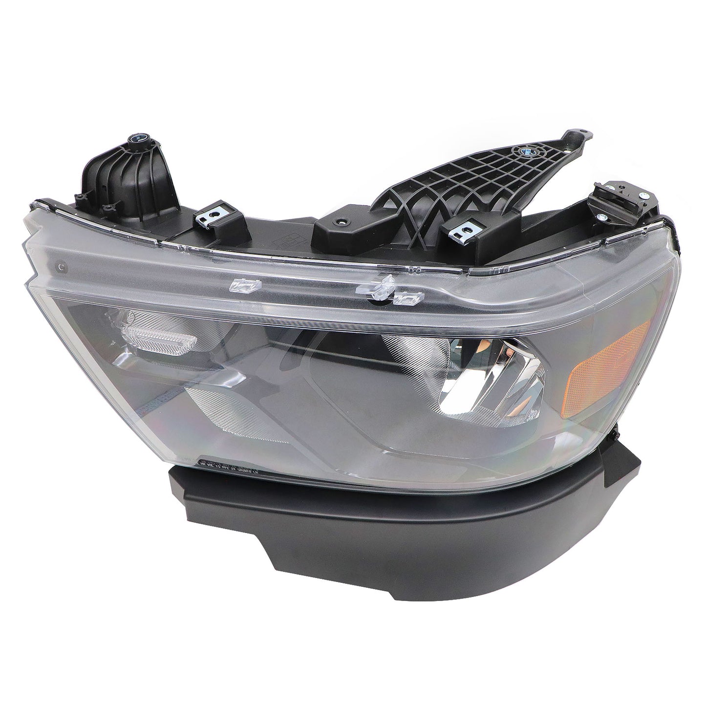 Driver For 2019-2024 Dodge RAM 1500 Chrome Trim Halogen Headlight 68316087AJ