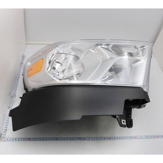 Passenger For 2019-2024 Dodge RAM 1500 Chrome Trim Halogen Headlight 68316080AJ