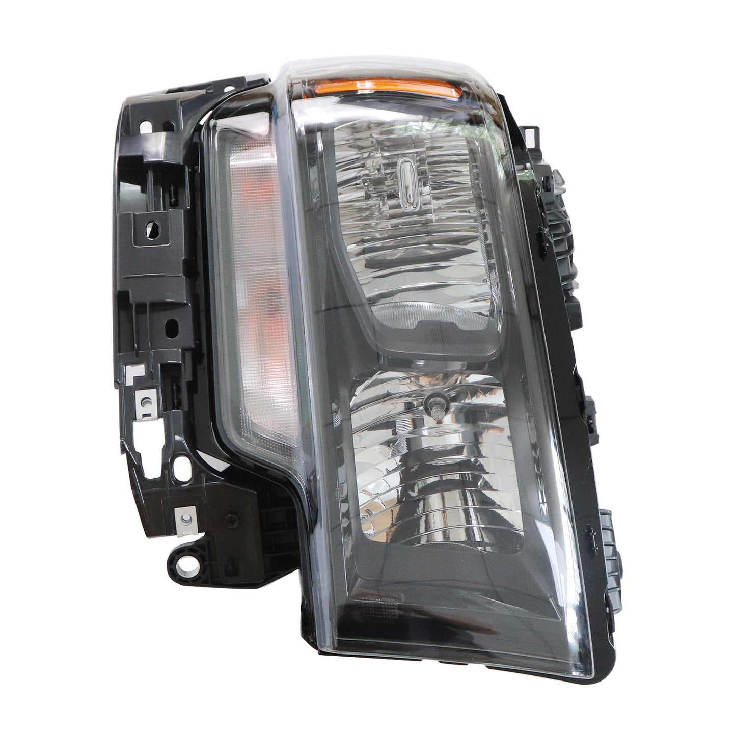 Halogen Headlight Black Bezel w/Bulb For 2019-2024 Ram 2500 3500 Passenger Right