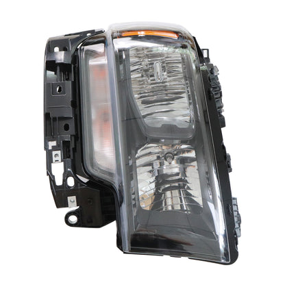 Halogen Headlight Black Bezel w/Bulb For 2019-2024 Ram 2500 3500 Passenger Right