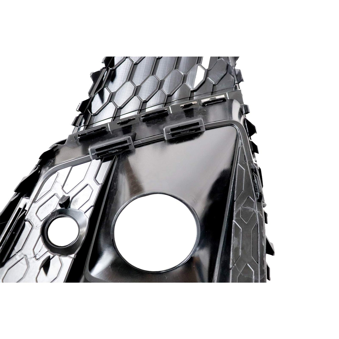 Left & Right Front Bumper Fog Light Grille Bezel Cover Fit Audi A5 S5 2020-2024