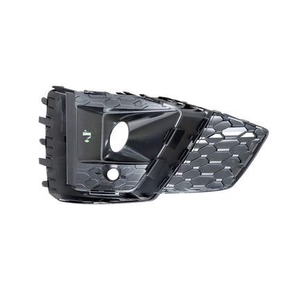 Left & Right Front Bumper Fog Light Grille Bezel Cover Fit Audi A5 S5 2020-2024