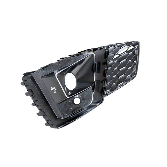 Left & Right Front Bumper Fog Light Grille Bezel Cover Fit Audi A5 S5 2020-2024