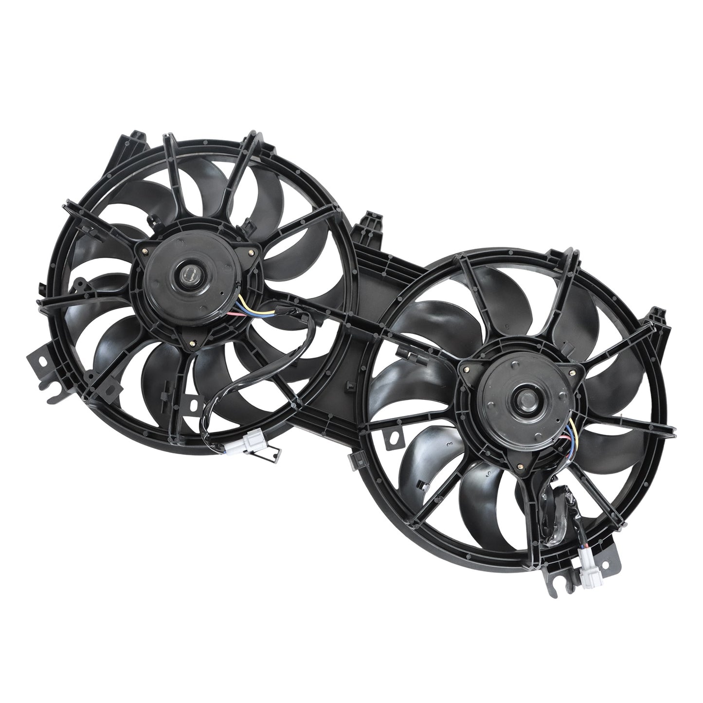 1X Radiator Condenser Fan Assembly Fits For 2007-2018 Nissan Altima 2.5L 3.5L