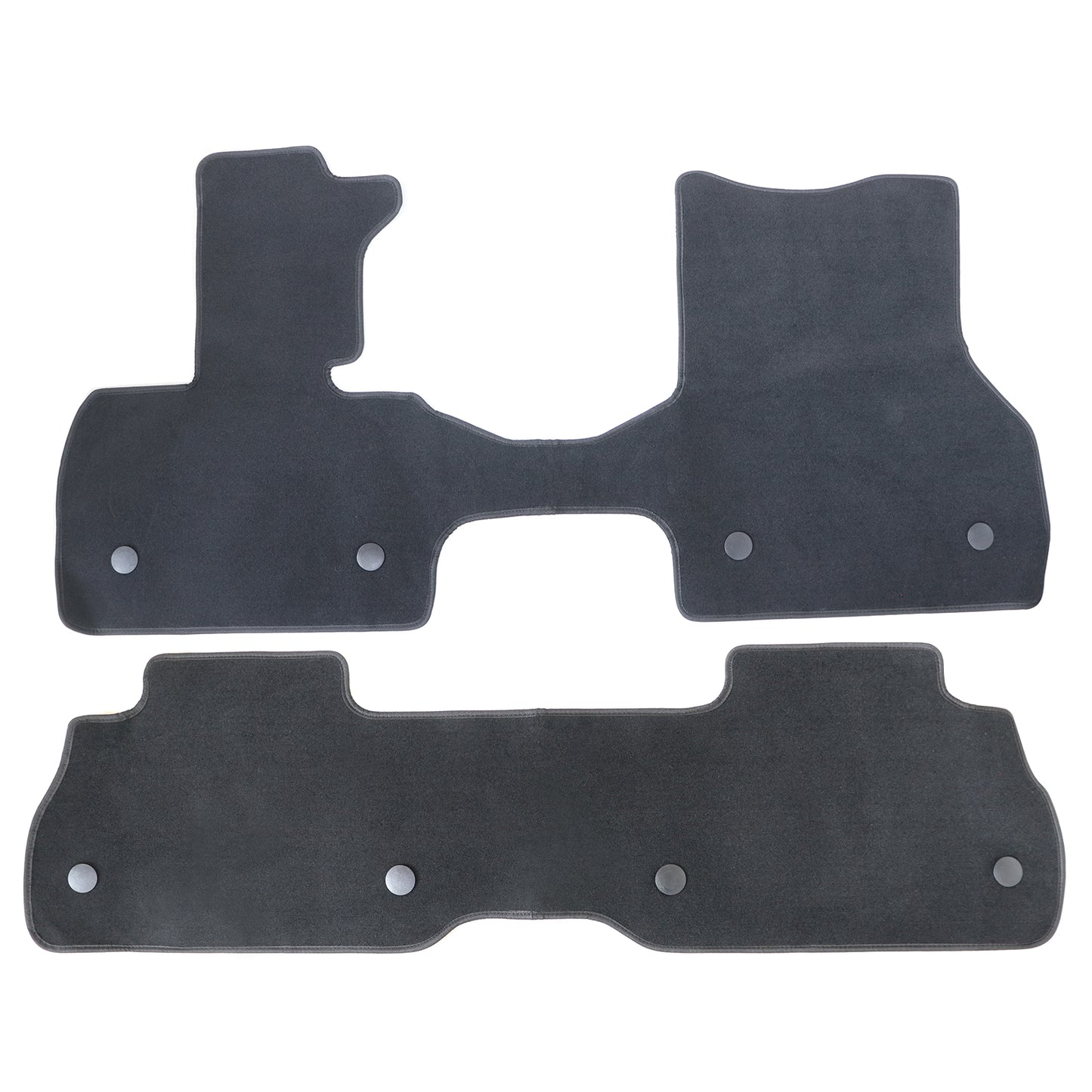 Front & 2nd Row Velour Floor Mats Carpet Fits 2022 2023 2024 2025 2026 BMW iX