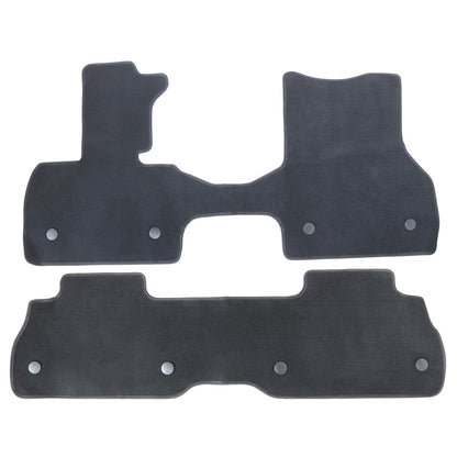 Front & 2nd Row Velour Floor Mats Carpet Fits 2022 2023 2024 2025 2026 BMW iX