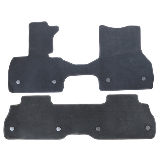 Front & 2nd Row Velour Floor Mats Carpet Fits 2022 2023 2024 2025 2026 BMW iX