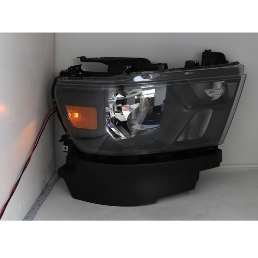 Passenger For 2019-2024 Dodge RAM 1500 Trim Halogen Headlight 68316086AJ