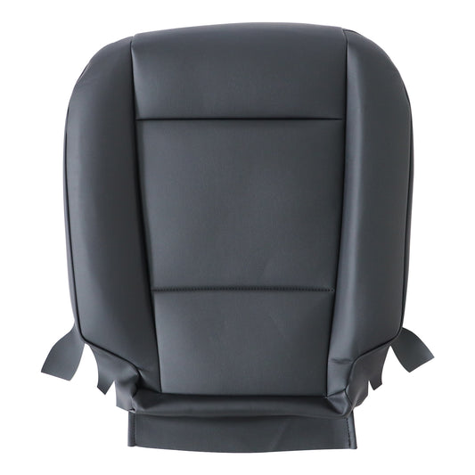 Fit For 2007-2013 BMW X5 Driver Side Bottom Replacement Leather Seat Cover Black