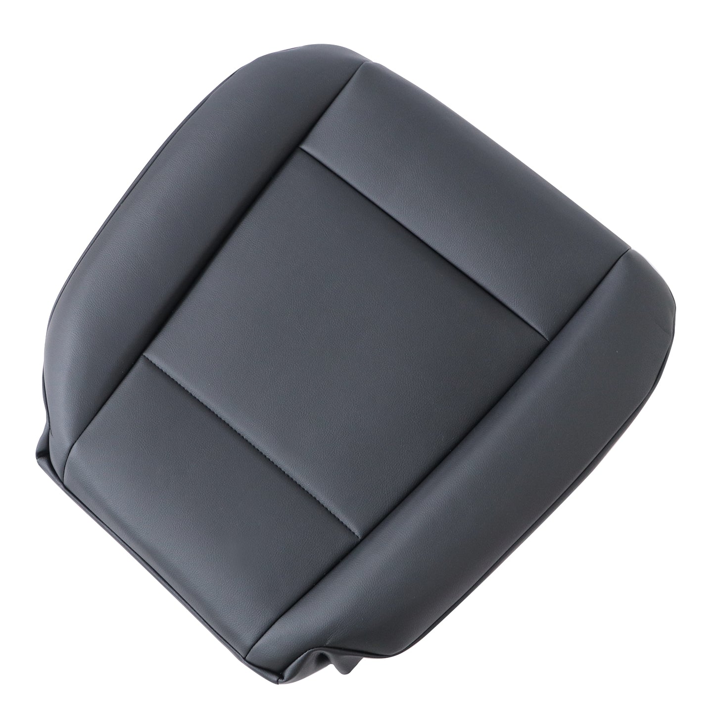 Fit For 2007-2013 BMW X5 Driver Side Bottom Replacement Leather Seat Cover Black
