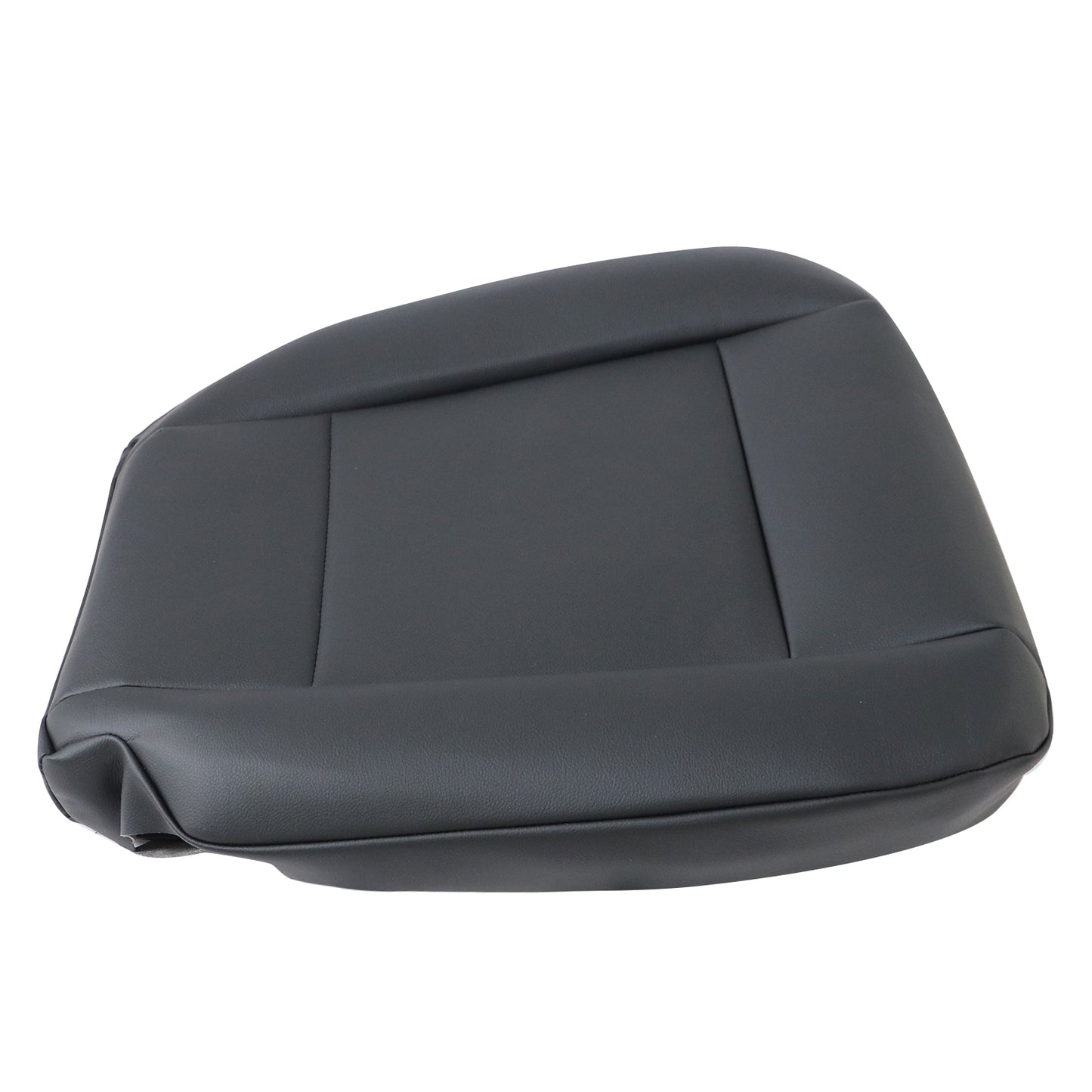Fit For 2007-2013 BMW X5 Driver Side Bottom Replacement Leather Seat Cover Black