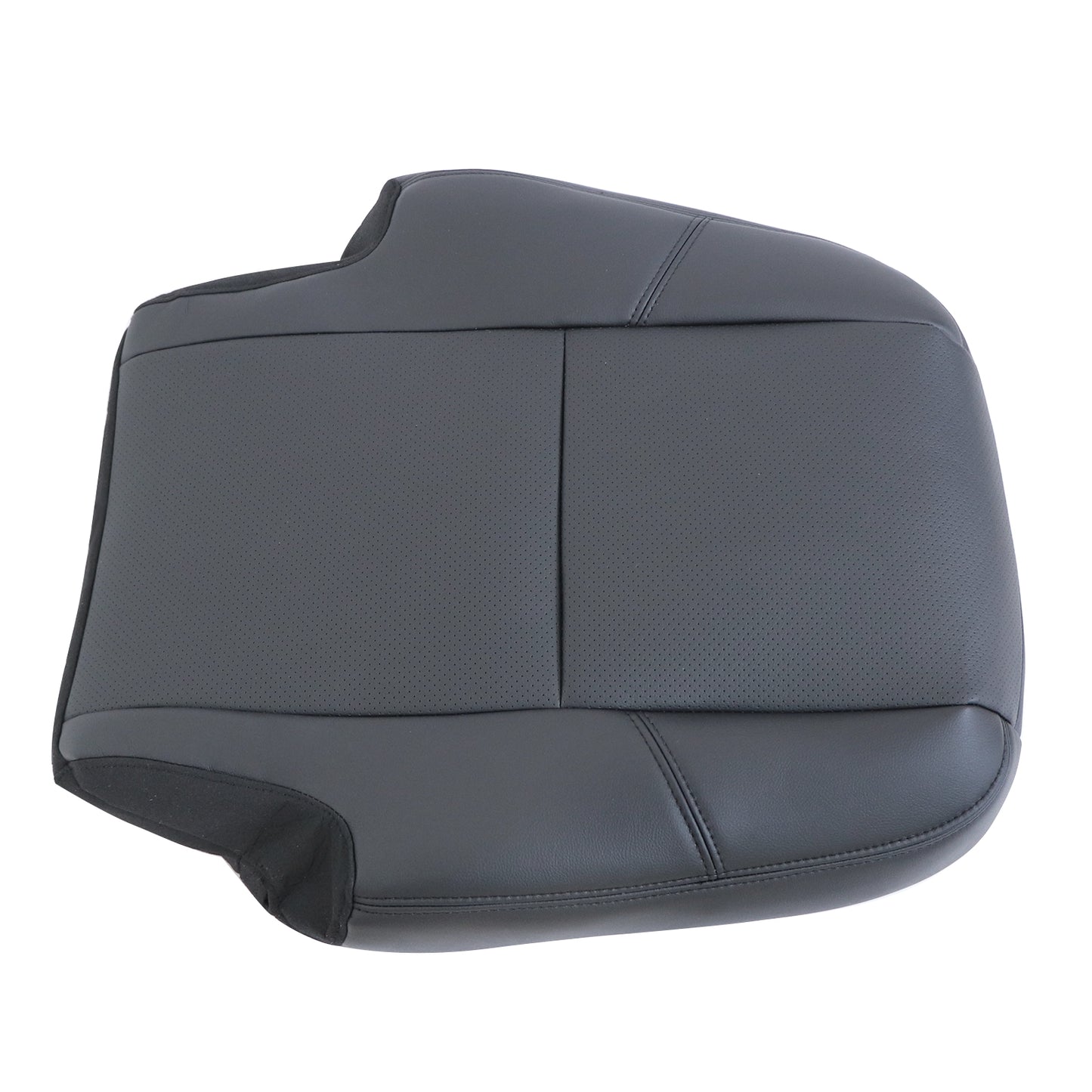 Fit For 2007-14 Cadillac Escalade 2nd Row Driver Back Perfor Seat Cover Black US