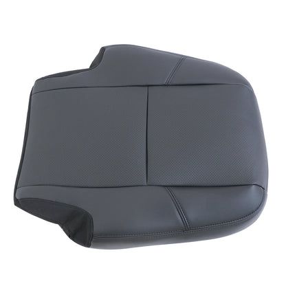 Fit For 2007-14 Cadillac Escalade 2nd Row Driver Back Perfor Seat Cover Black US