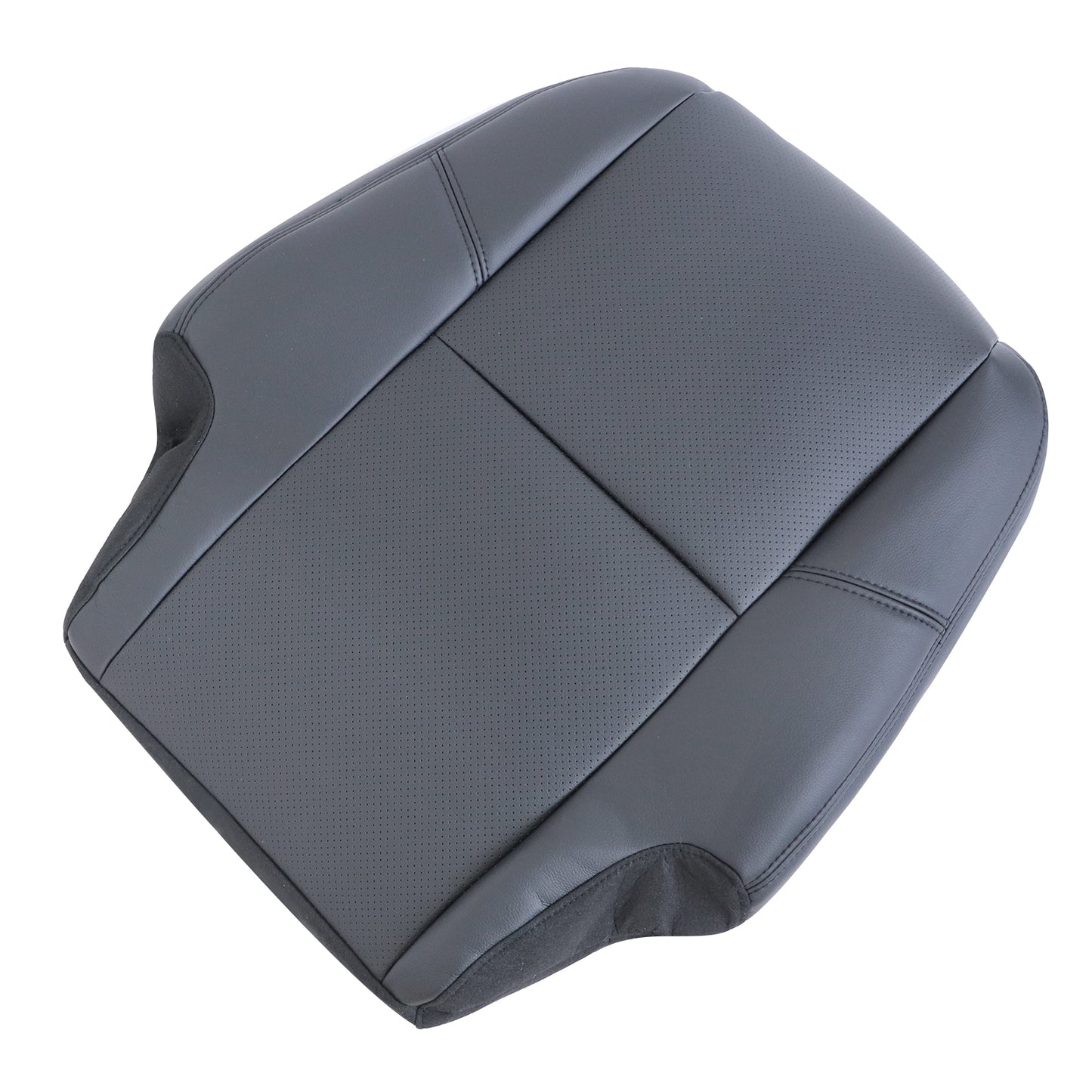 Fit For 2007-14 Cadillac Escalade 2nd Row Driver Back Perfor Seat Cover Black US