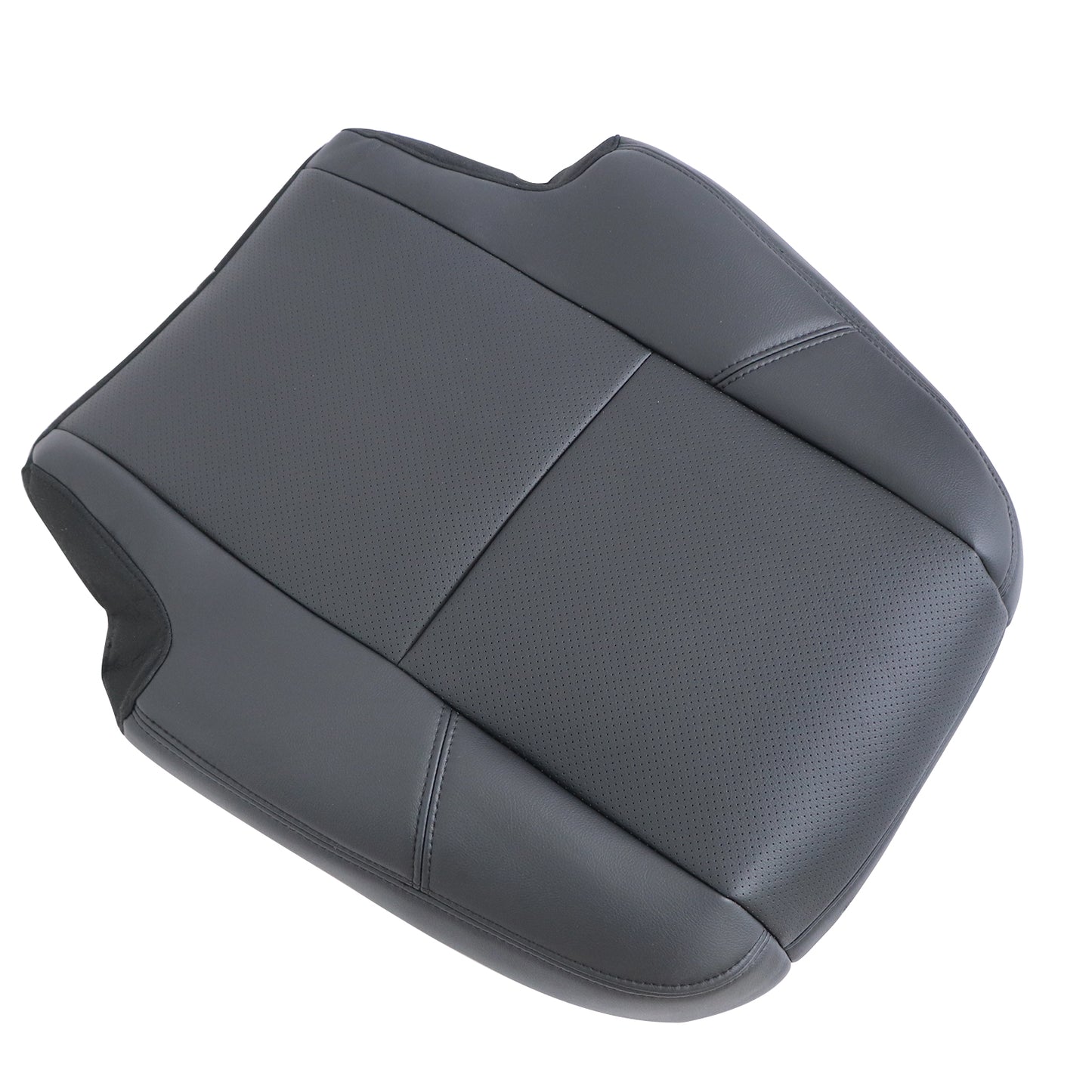 Fit For 2007-14 Cadillac Escalade 2nd Row Driver Back Perfor Seat Cover Black US