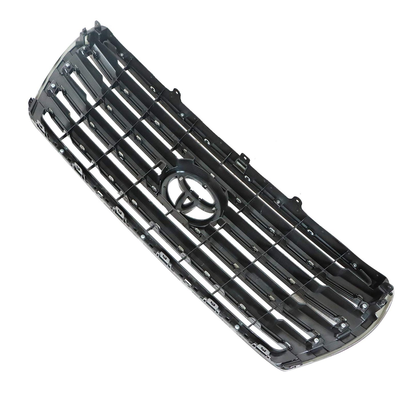 For Toyota Land Cruiser LC200 2008-2015 Front Bumper Grill Grille GLoss Black