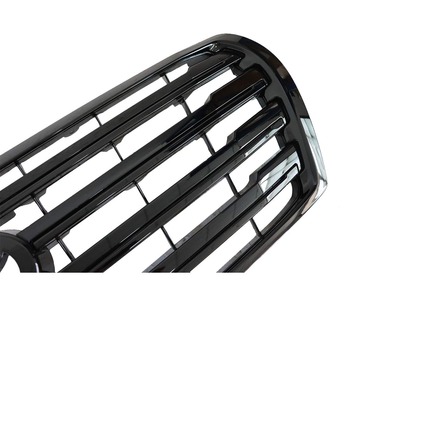 For Toyota Land Cruiser LC200 2008-2015 Front Bumper Grill Grille GLoss Black