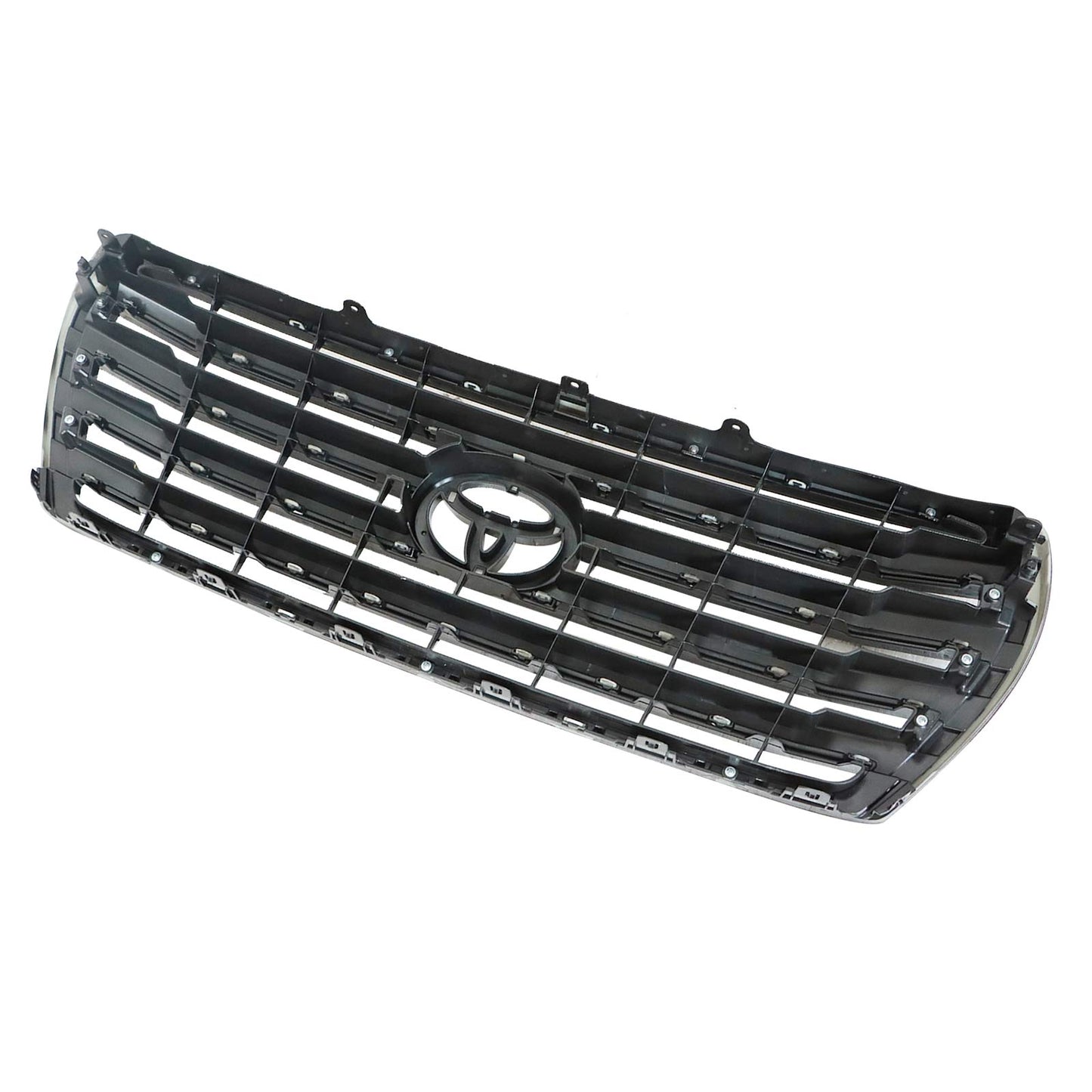 For Toyota Land Cruiser LC200 2008-2015 Front Bumper Grill Grille GLoss Black